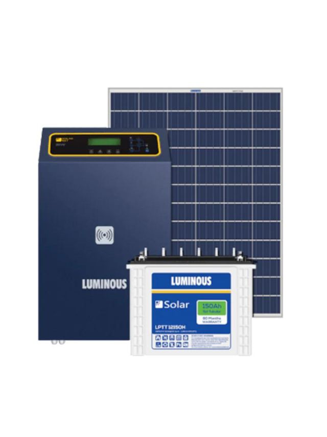 Luminous 6kw Solar System Lagwane Ka Kharcha