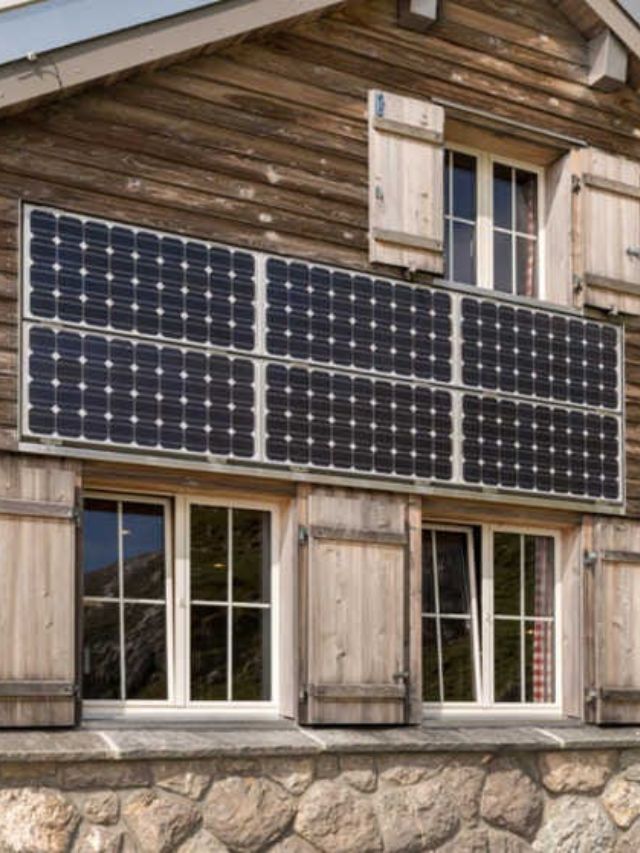 solar panel ab chat par nahi balki diwaron par lagege