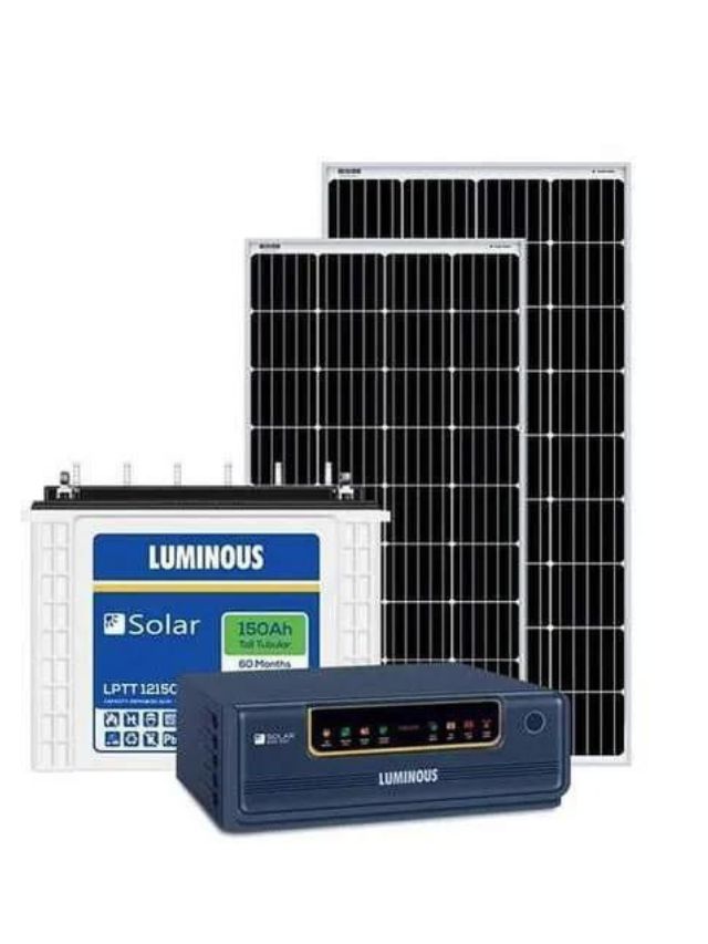 Luminous solar panel lagane ka kharcha
