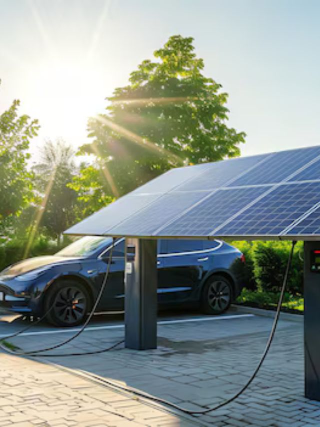 ab solar panel se apni electric car ko charge kare