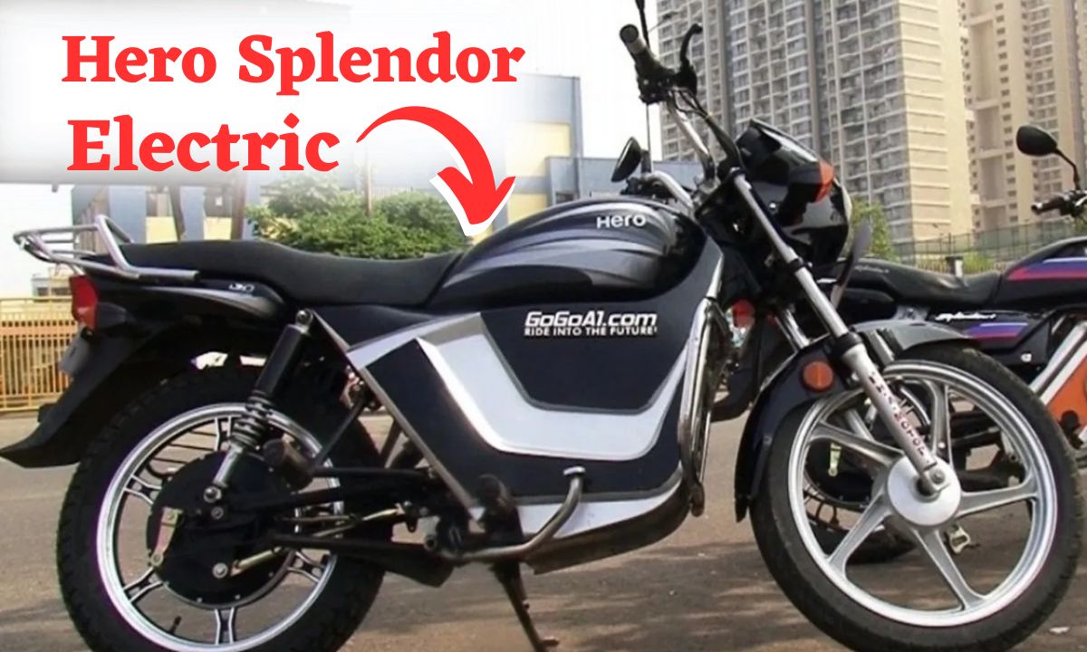 hero splendor electric price